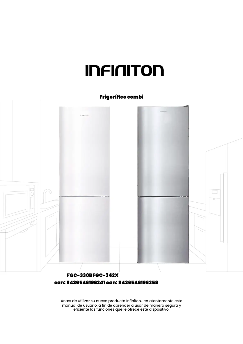 Página 1 del manual Manual de usuario Infiniton FGC-340B