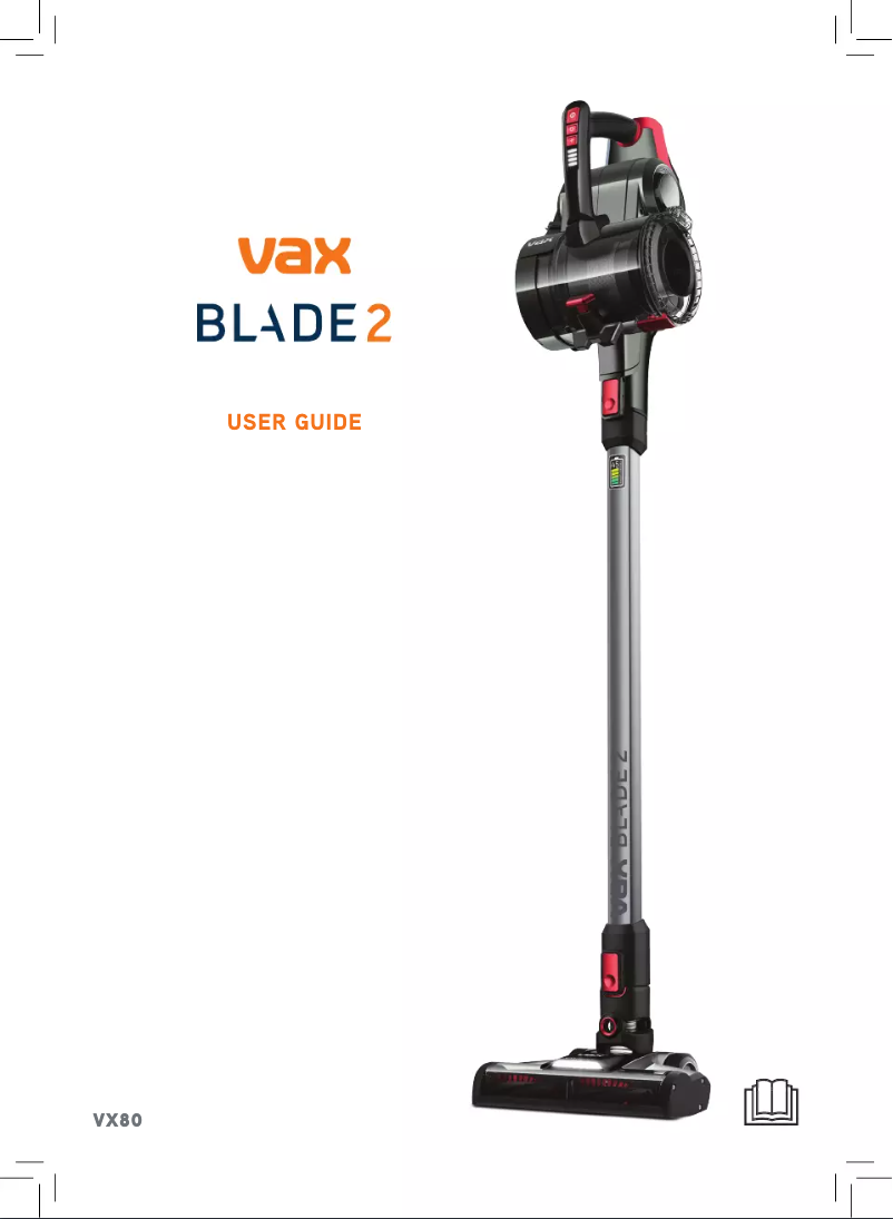 Página nº 1 - Manual de usuario Vax Blade 2 VX80