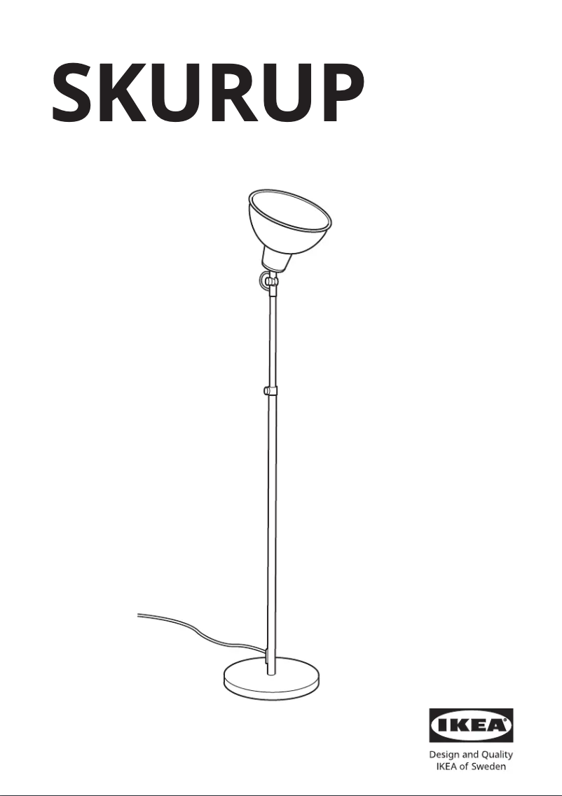 Página 1 del manual Manual de usuario Ikea SKURUP 304.834.07
