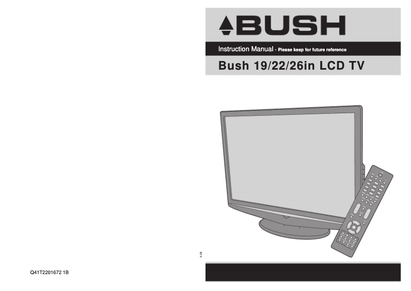 Página 1 del manual Manual de usuario Bush Q41T2201762