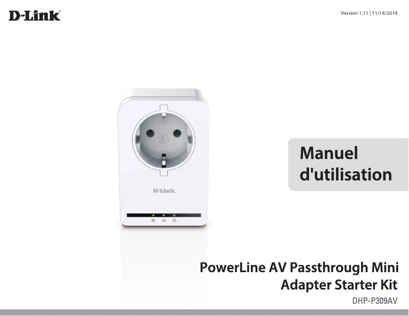 Página 1 del manual Manual de usuario D-Link DHP-P309AV