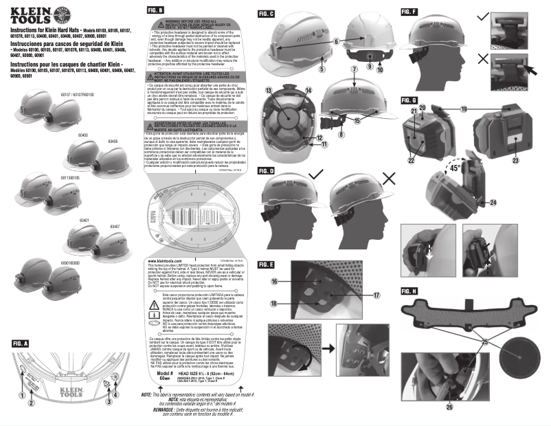 Página 1 del manual Manual de usuario Klein Tools 60901