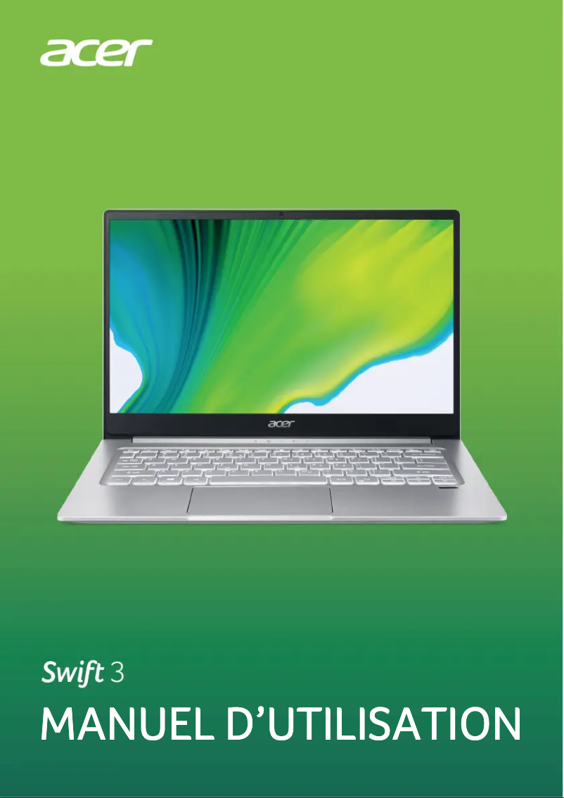 Imagen de la primera página del manual del dispositivo Swift 3