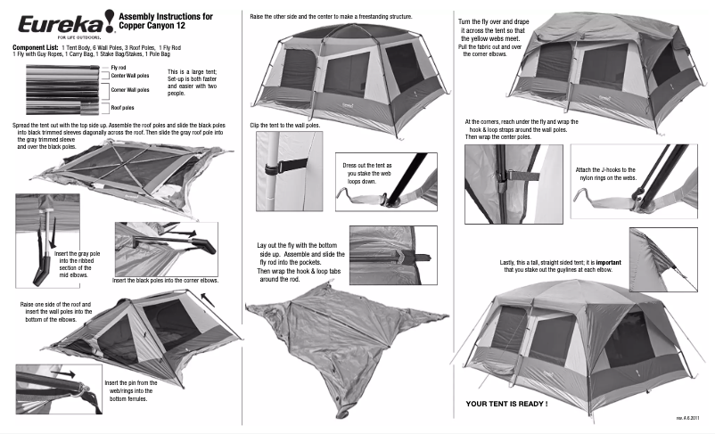 Imagen de la primera página del manual del dispositivo Copper Canyon 12