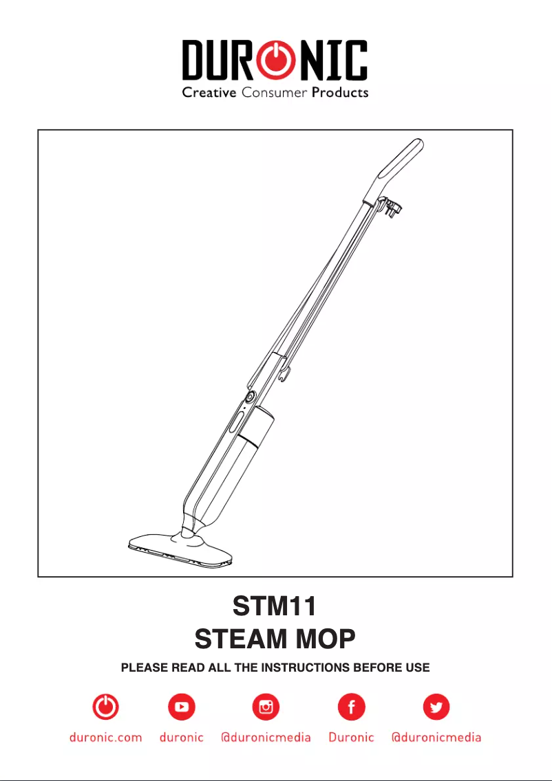 Página 1 del manual Manual de usuario Duronic STM11