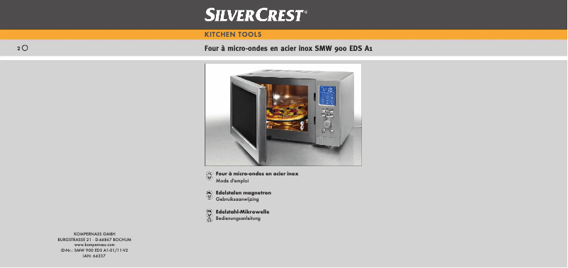 Página 1 del manual Manual de usuario SilverCrest SMW 900