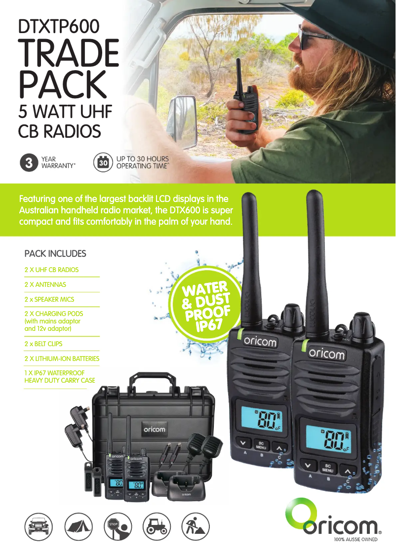 Imagen de la primera página del manual del dispositivo DTXTP600