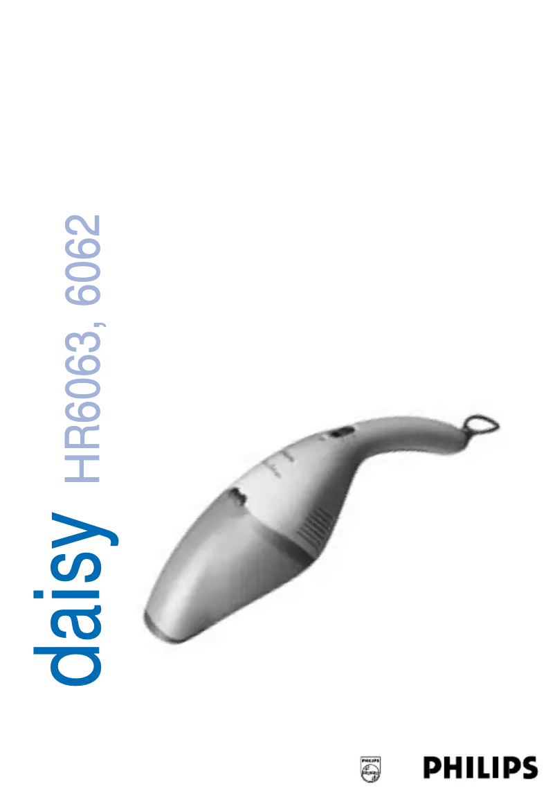 Imagen de la primera página del manual del dispositivo Daisy deluxe HR6062