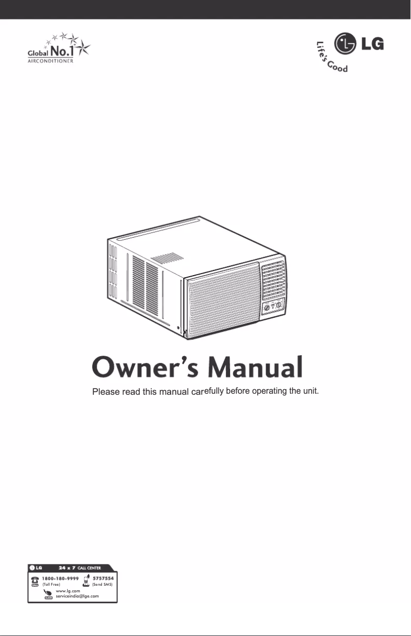 Página 1 del manual Manual de usuario LG LWA3GW1AM1