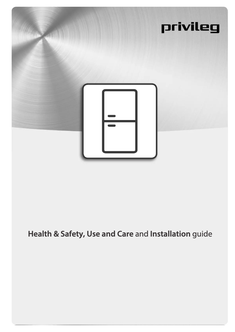 Página 1 del manual Manual de usuario Privileg PRB 386S A++