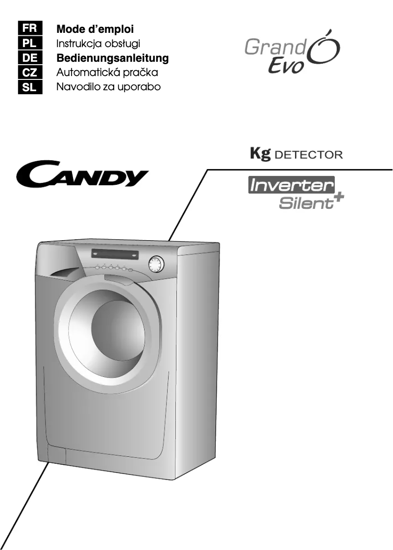 Página 1 del manual Manual de usuario Candy EVO 1693DH-S