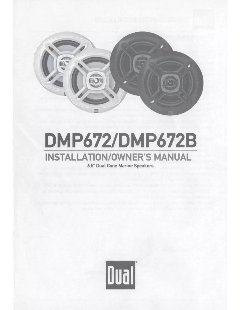 Página 1 del manual Manual de usuario Dual MCP1337BTB