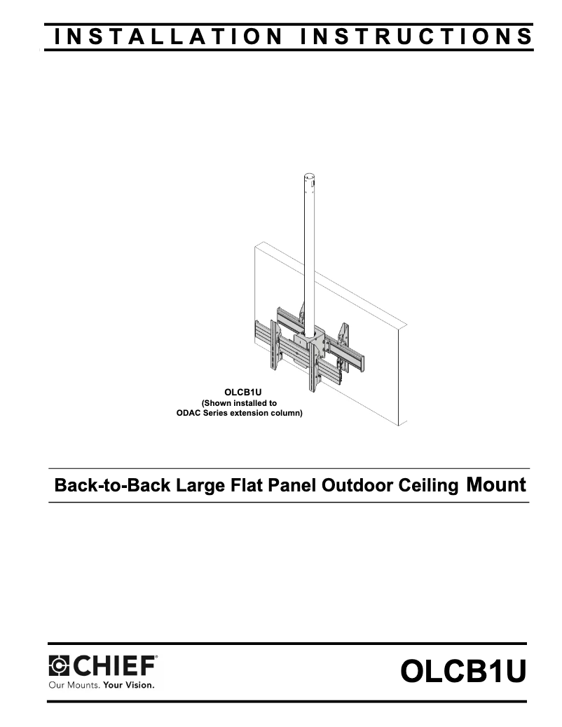 Imagen de la primera página del manual del dispositivo OLCB1U
