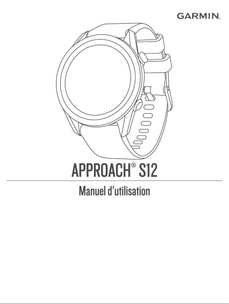 Imagen de la primera página del manual del dispositivo Approach S12