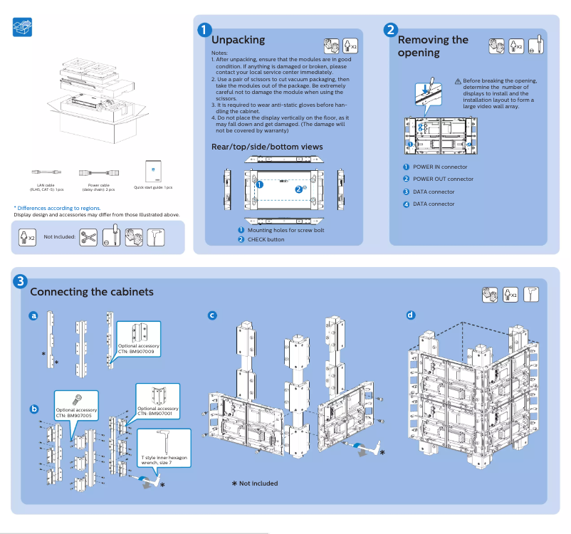 Imagen de la primera página del manual del dispositivo 22BDL7324L