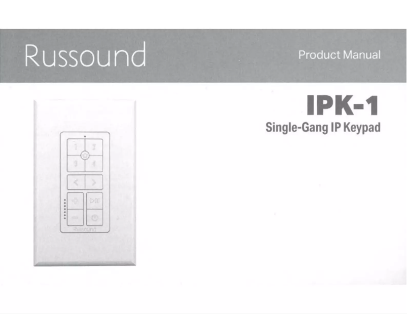 Imagen de la primera página del manual del dispositivo IPK-1