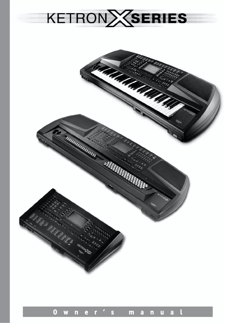 Imagen de la primera página del manual del dispositivo X4