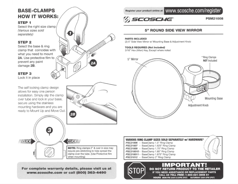 Imagen de la primera página del manual del dispositivo PSM21008