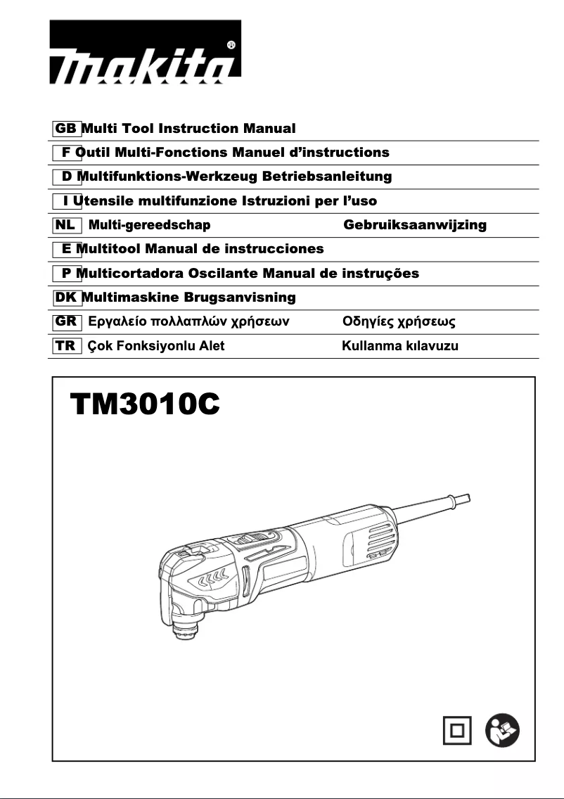 Página 1 del manual Manual de usuario Makita TM3010CX2J