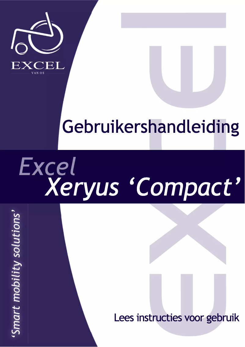 Página 1 del manual Manual de usuario Van Os Excel Xeryus Compact