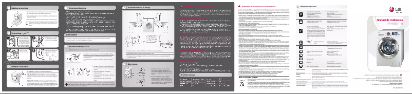 Página 1 del manual Manual de usuario LG F14164WH