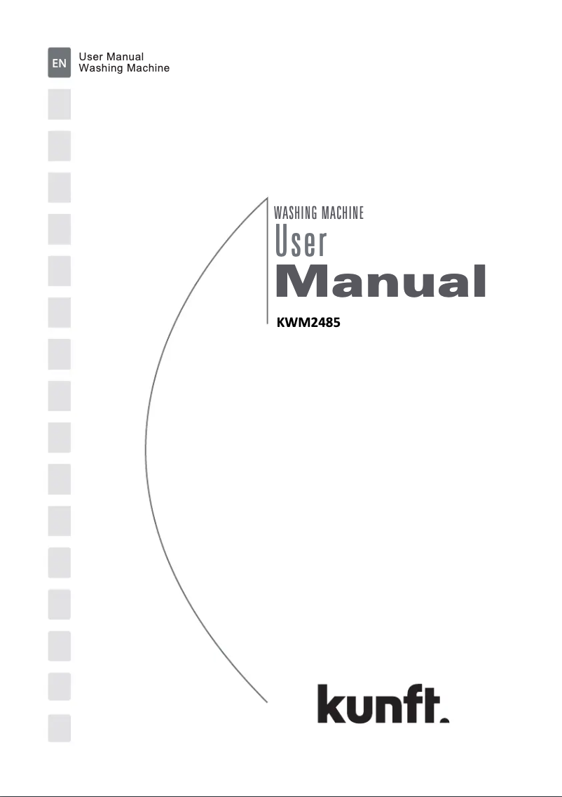 Página 1 del manual Manual de usuario Kunft KWM3485
