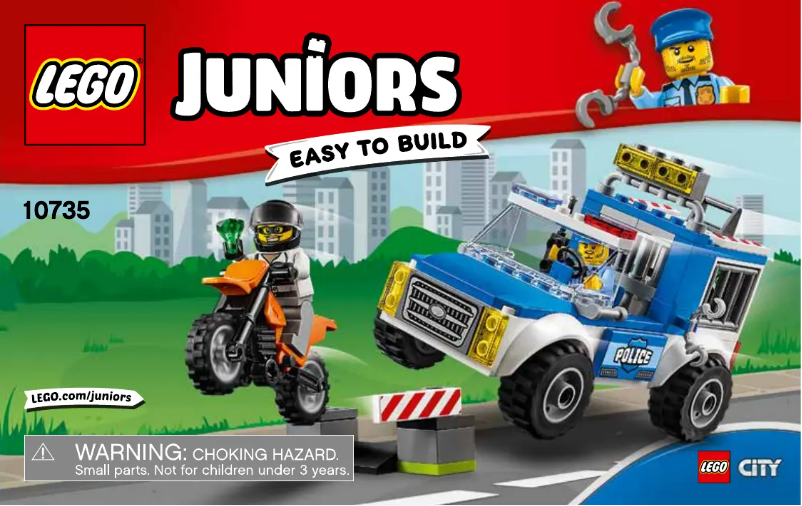 Página 1 del manual Manual de usuario Lego City 10735