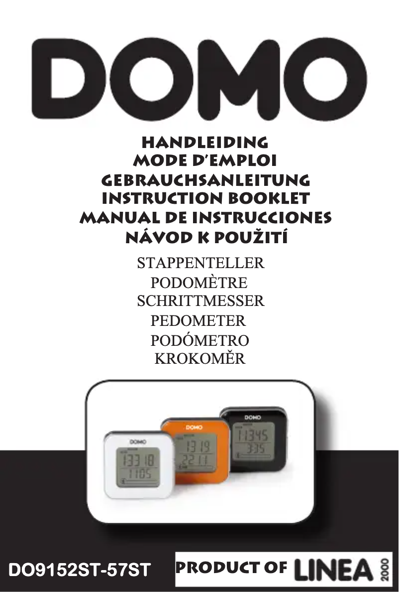 Imagen de la primera página del manual del dispositivo DO9156ST