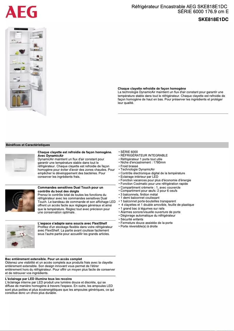 Imagen de la primera página del manual del dispositivo SKE818E1DC