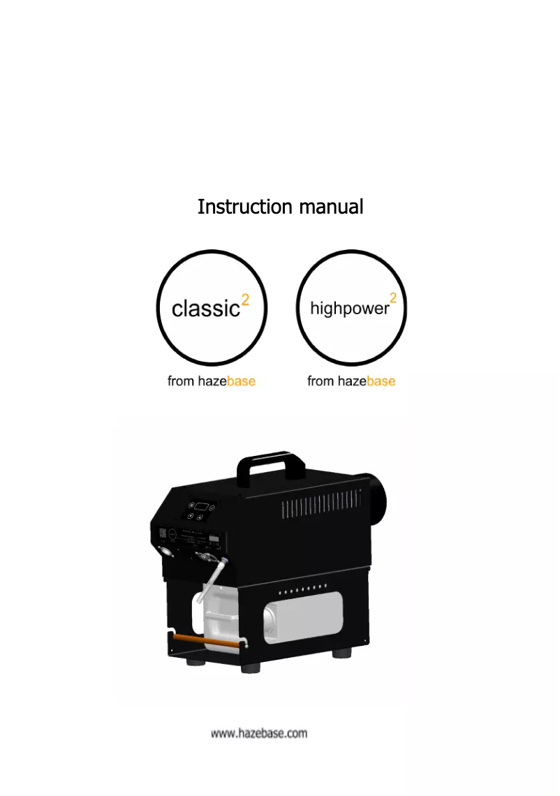 Imagen de la primera página del manual del dispositivo Classic²