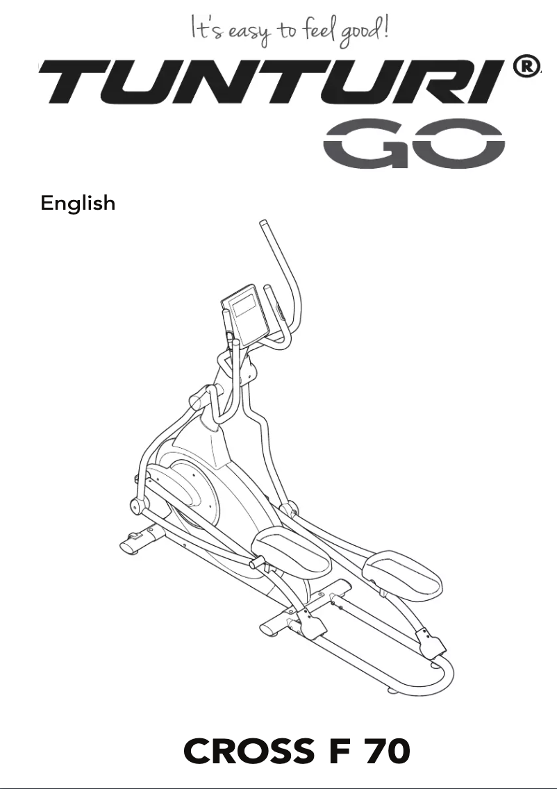 Página nº 1 - Manual de usuario Tunturi Go F 70