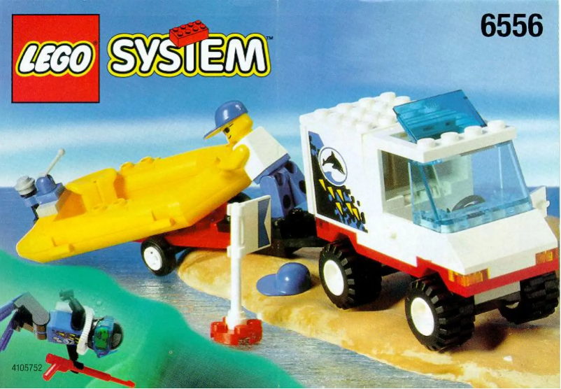 Página 1 del manual Manual de usuario Lego VAN W. RUBBER RAFT