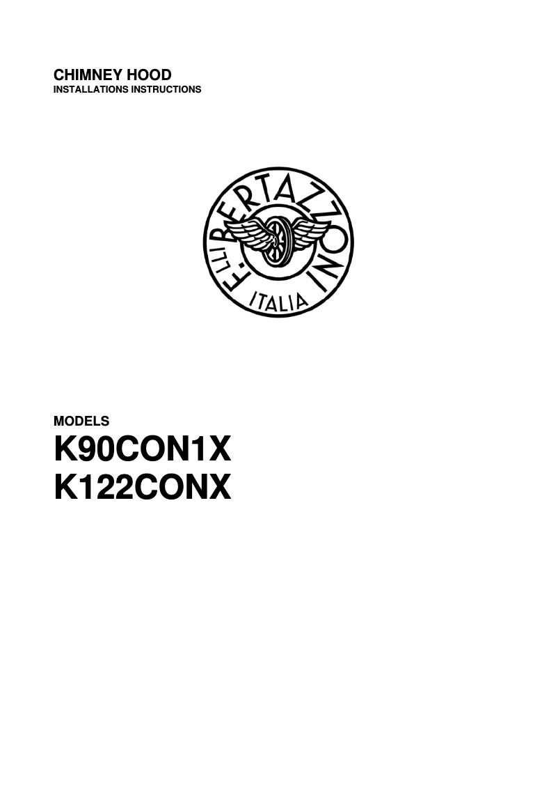 Imagen de la primera página del manual del dispositivo K122 CON X