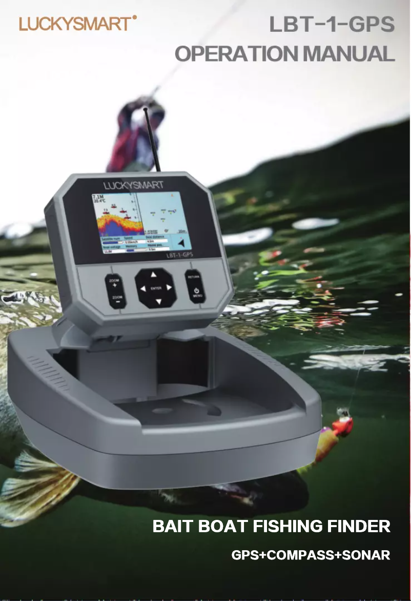 Imagen de la primera página del manual del dispositivo LBT-1-GPS