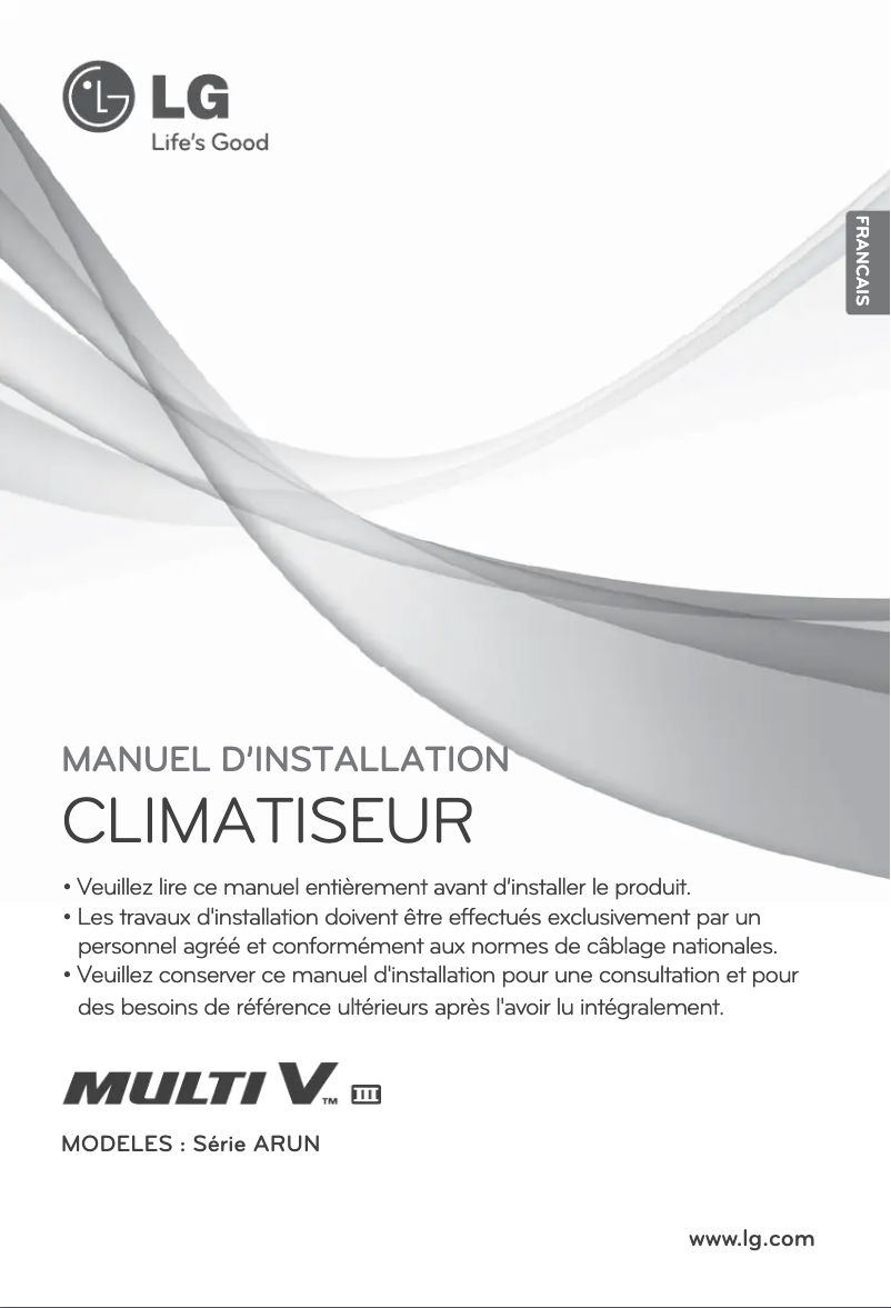 Imagen de la primera página del manual del dispositivo ARUN096BT3