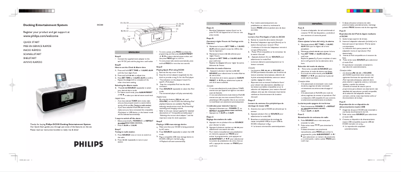 Página 1 del manual Manual de usuario Philips DC200