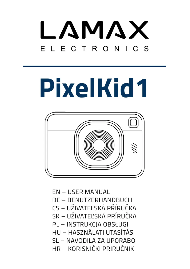 Imagen de la primera página del manual del dispositivo PixelKid1