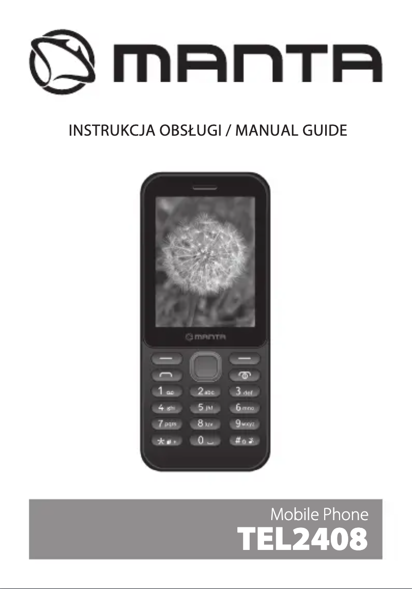 Página 1 del manual Manual de usuario Manta TEL2408