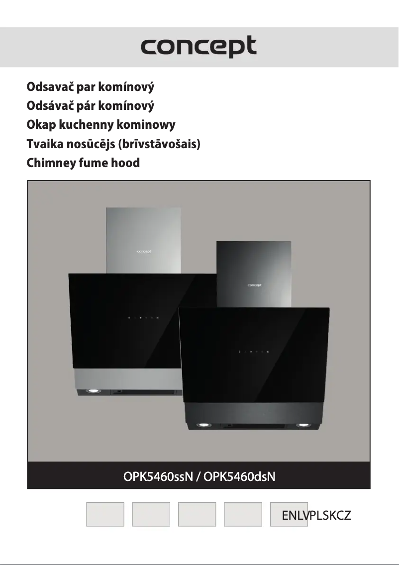 Imagen de la primera página del manual del dispositivo OPK5460ssN