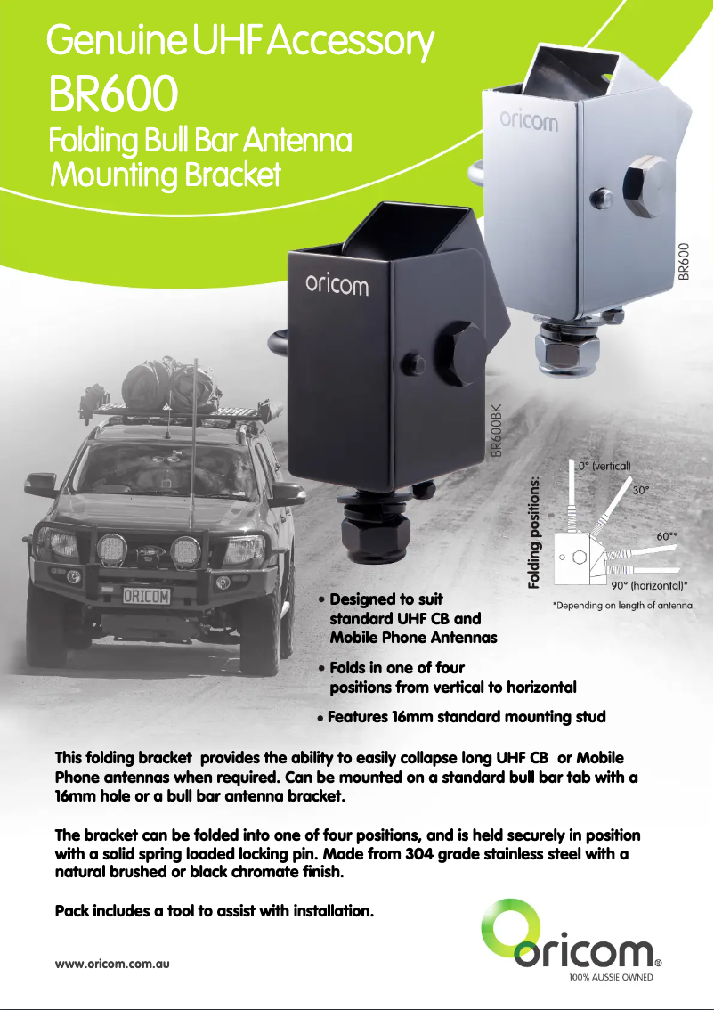 Imagen de la primera página del manual del dispositivo BR600