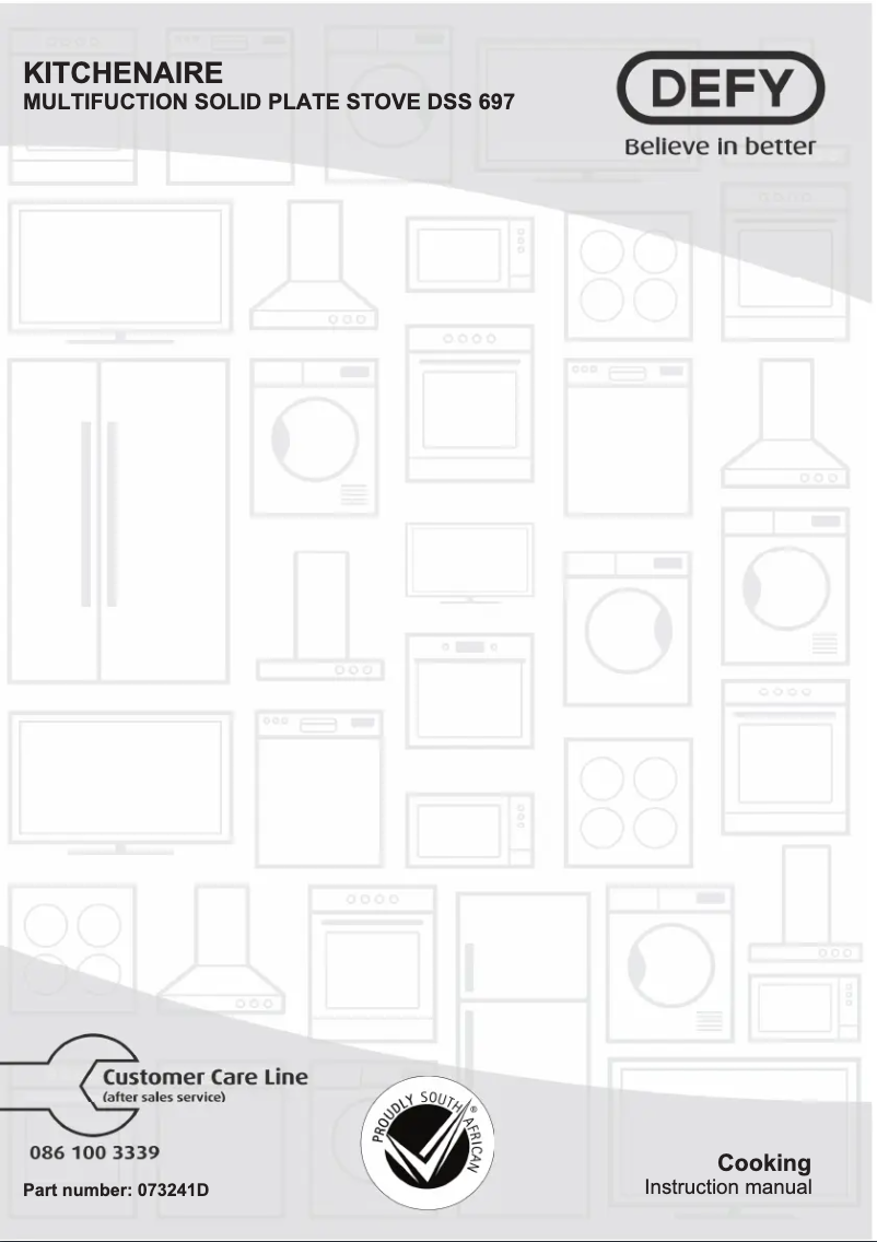 Imagen de la primera página del manual del dispositivo DSS697