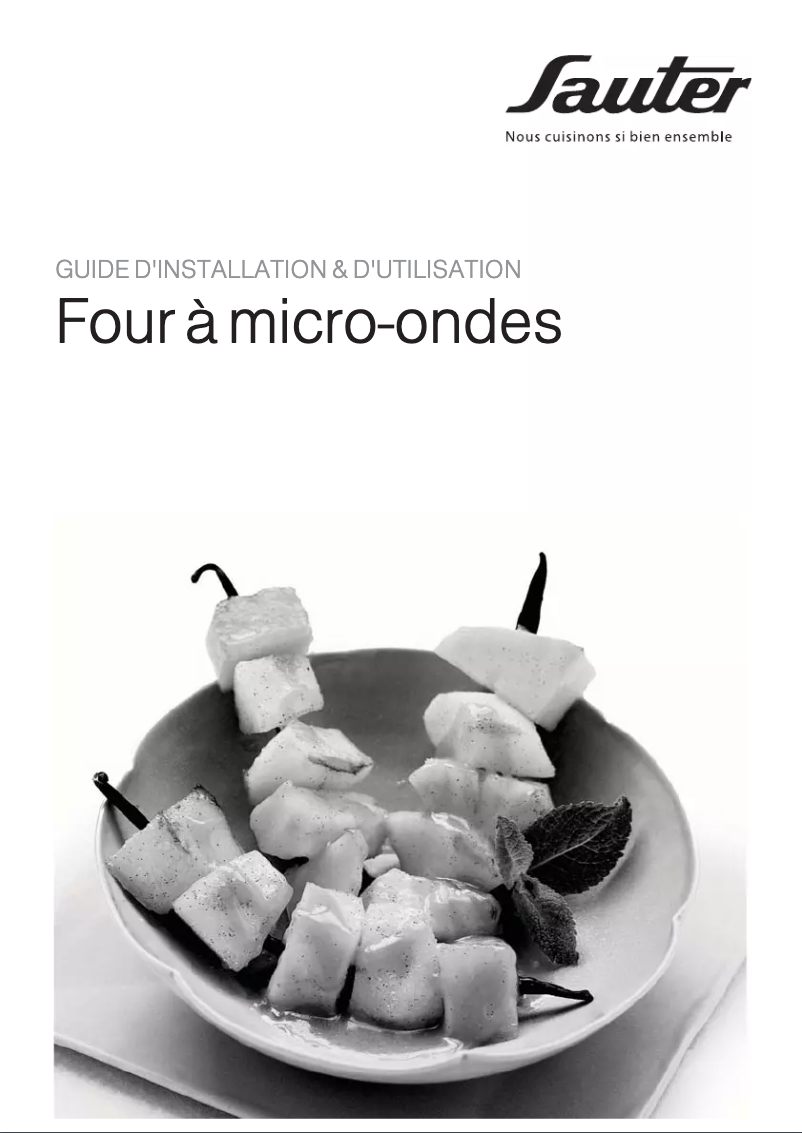 Imagen de la primera página del manual del dispositivo SME965B