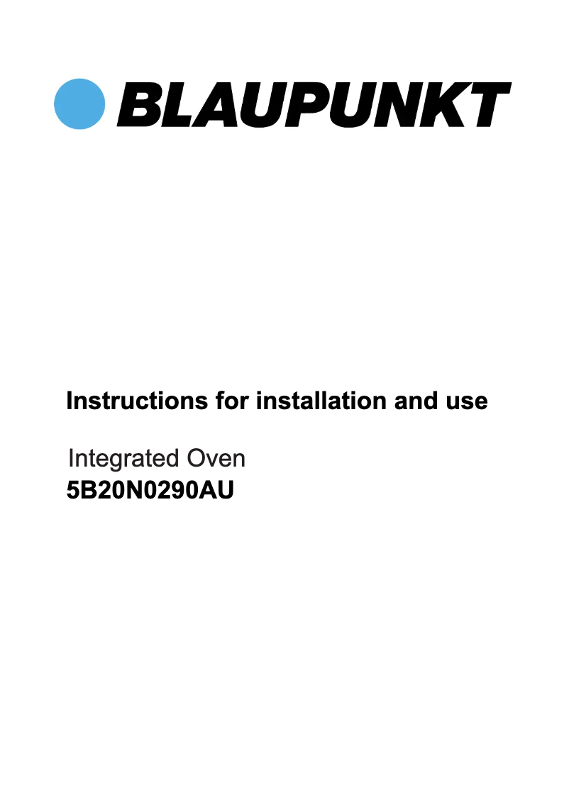 Imagen de la primera página del manual del dispositivo 5B20N0290AU