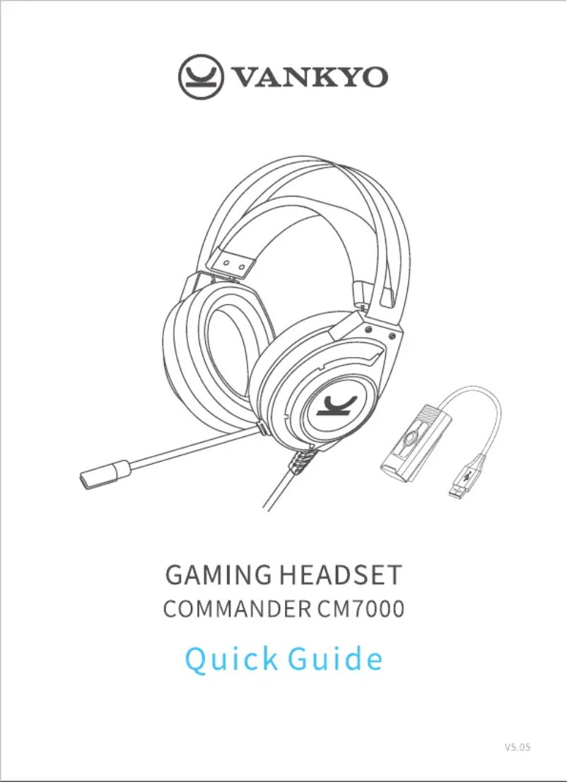 Página nº 1 - Manual de usuario Vankyo Commander CM7000