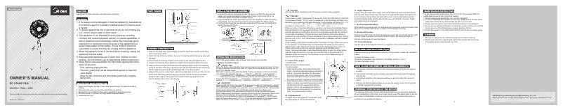 Página 1 del manual Manual de usuario Midea FS40-12HR