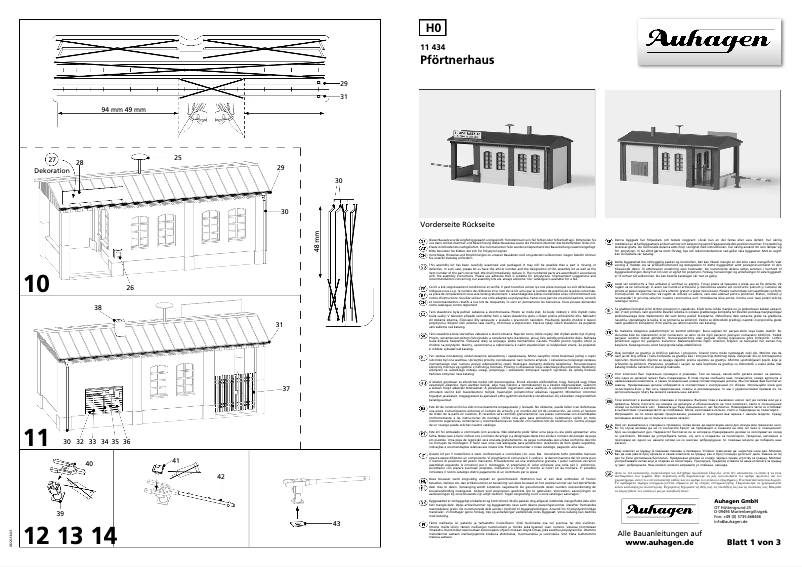 Imagen de la primera página del manual del dispositivo 11434