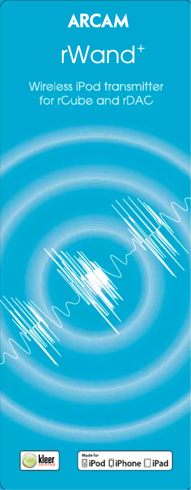 Página nº 1 - Manual de usuario Arcam rWand+