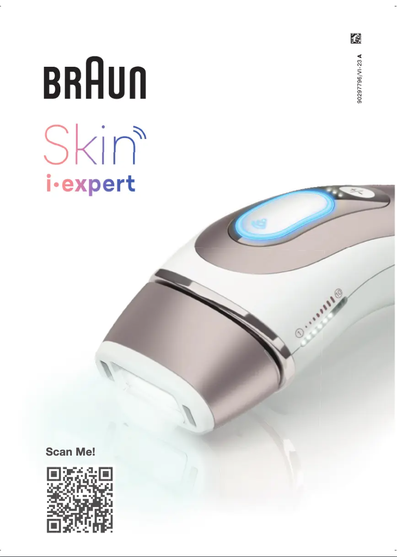 Página 1 del manual Manual de usuario Braun Skin-i.expert Pro PL7147