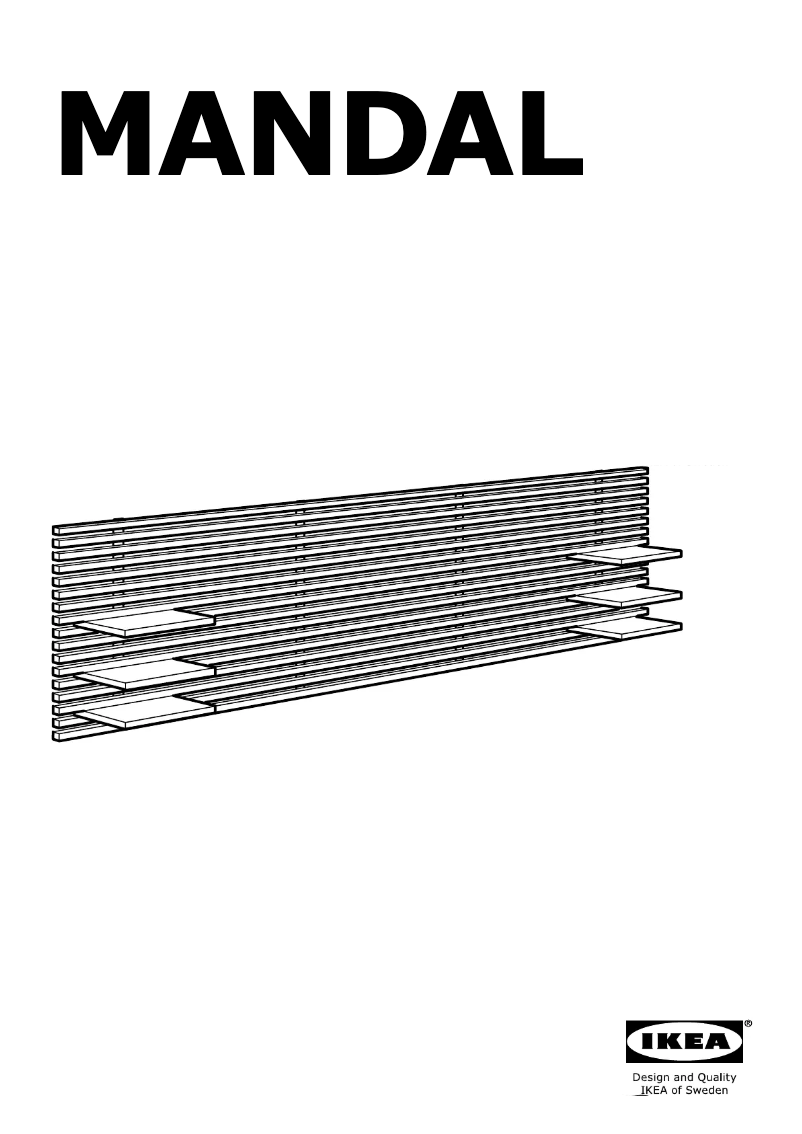 Imagen de la primera página del manual del dispositivo MANDAL