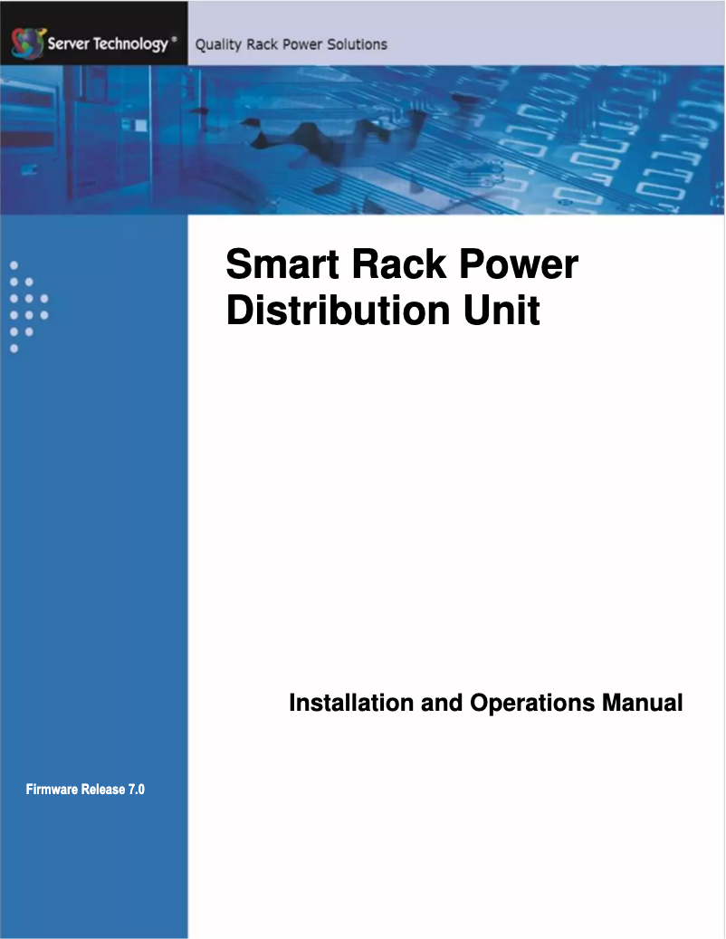 Imagen de la primera página del manual del dispositivo STV-3207M